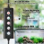 Aquarium Light 24W Full Spectrum Fish Tank Light for 24 "-30"