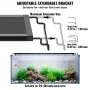 Aquarium Light 24W Full Spectrum Fish Tank Light for 24 "-30"