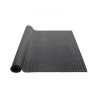 Diamond-Plate Rubber Flooring Roll, 3 mm x 4 ft x 8 ft Garage Floor Mat, SBR Rubber Garage Flooring Roll, Easy to Clean,