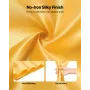 50 pcs Golden Stretch Spandex Stol Sashes Bows, Stol Slipcover