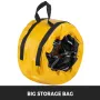 25FT(8m) PVC Flexible Duct Hosing 12inch with An Extra Storage Bag extraction flexible ducting flexible duct25 flexible vent duc