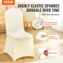 Stretch Spandex Folding Chair Covers, Universal Fitted Chair Cover, Removable Washable Protective Slipcovers, for Wedding, Holid