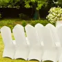 Stretch Spandex Folding Chair Covers, Universal Fitted Chair Cover, Removable Washable Protective Slipcovers, for Wedding, Holid