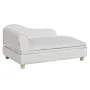 Pet Sofa, Dog Couch for Large-Sized Dogs and Cats, Soft Velvety Dog Sofa Bed, 110 lbs Loading Cat Sofa, White