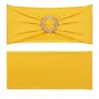 Stretch Spandex Chair Sashes, Chair Slipcover and Stretch Chair Sash with Round Buckle, Elastic Chair Bands, Fitting Wedding, Ho