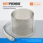 Aquarium Vacuum Gravel Cleaner, 50 ft PVC Hose Fish Tank Vacuum Gravel Cleaner, Siphon Fish Tank Cleaner Vacuum, 3 Types of Bras