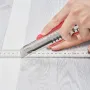 Self Adhesive Vinyl Floor Tiles 390 x 23.6 inch, 1.5mm Thick Peel & Stick, Light Gray Wood Grain DIY Flooring for Kitchen, Dinin