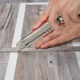 Selvklæbende vinylgulvfliser 36 x 6 tommer, 36 fliser 0,62 mm