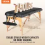 Professionel bred massage Tabel 30 "W, Heavy Duty Folding