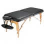 Professional Wide Massage Table 30" (76.2 cm) W, Heavy Duty Folding Massage Table, 8-Level Height Adjustable Facial Salon Tattoo