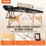 Bærbar massage tabel 24 "W, 2 foldning letvægtsmassagebord