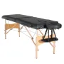 Bærbar massage tabel 24 "W, 2 foldning letvægtsmassagebord