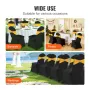 Stretch Spandex Folding Chair Covers, Universal Fitted Chair Cover, Removable Washable Protective Slipcovers, for Wedding, Holid