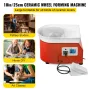 Electric Pottery Wheel Ceramic Machine 25 cm Pottery Wheel