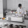 Bordplade kølet salat pizza prep station 140 W glasvagt CE
