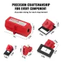 Elektrisk lockout -tagout -kit, 59 pcs Safety Lockout Tagout