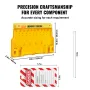 Elektrisk lockout -tagout -kit, 60 pcs Safety Lockout Tagout
