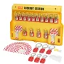 Elektrisk lockout -tagout -kit, 60 pcs Safety Lockout Tagout