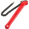 Chain Wrench Pipe 36inch,Heavy Duty Oil Filter Chain Wrench Capacity 4-1/2 to 7-1/2inch ,Chain Wrench 30inch (760 mm) Chain