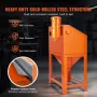 90 Gallon/340.7 L Sandblasting Cabinet with 1.8 Gallon/6.8 L Dust Collection System