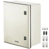 Fiberglass Enclosure Electrical Enclosure Box 19.7 x 15.7 x7.9" Wall Mount