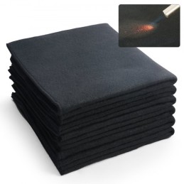 Carbon Felt Welding Blanket 6 Pack, 21" x 20" Flame Retardant Welding Blankets, Up To 1800Â°F Heat Resistant Blanket Set,