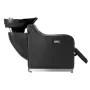 Shampoo Backwash Chair, 661.4LBS Loading Barbershop Hair Washing Station with Electric Adjustable Footrest & Ceramic Bowl, Backw