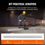 Gas Concrete Power Screed, with 2445mm Aluminum Board Straight Edge Bar Set, 4 Stroke Cement Finishing Vibrating Motor with Heig