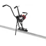 Gas Concrete Power Screed, with 2445mm Aluminum Board Straight Edge Bar Set, 4 Stroke Cement Finishing Vibrating Motor with Heig