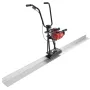 Gasbetonkraftsrech, med 2445 mm aluminiumsplade lige kantstang