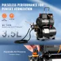 Airbrush Kit, Dual Fan Air Tank Compressor System Kit with 3.5L Air Storage Tank, Air Brush Set with 0.3 mm Tip Airbrush, Holder