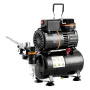 Airbrush Kit Dual Fan Air Tank Compressor System Kit med 3,5L