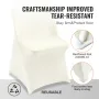 Stretch Spandex Folding Chair Covers, Universal Fitted Chair Cover, Removable Washable Protective Slipcovers, for Wedding, Holid