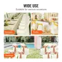 Stretch Spandex Folding Chair Covers, Universal Fitted Chair Cover, Removable Washable Protective Slipcovers, for Wedding, Holid