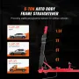 Auto Body Frame Puller glattejern med klemmer airbag Jack
