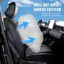 Seat Covers, Universal Car Seat Covers Full Set Seats, Front and Rear Seat, 9pcs Faux Leather Seat Cover, Semi-enclosed Design, 