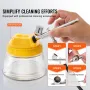 Airbrush Kit Dual Fan Air Kompressor Airbrushing System Kit 3