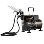 Airbrush Kit Dual Fan Air Kompressor Airbrushing System Kit 3