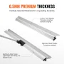 Drywall Skimming Blade,48 inch Smoothing Knife, Stainless Steel Blade & Aluminum Alloy Body Professional Skim Coat Tools For Dry