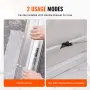 Drywall Skimming Blade,48 inch Smoothing Knife, Stainless Steel Blade & Aluminum Alloy Body Professional Skim Coat Tools For Dry
