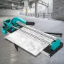 24 Inch/600mm Tile Cutter Double Rails & Brackets Manual Tile Cutter 3/5 in Cap with Precise Laser Manual Tile Cutter Tools for 