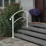 3-trins gelændere til udendørs trin passer 1 eller 3 trin Matte