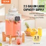 Drik dispenser, 2,5 gallon drik dispensere til fester