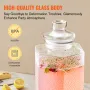 Drik dispenser, 2,5 gallon drik dispensere til fester