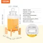 Drik dispenser, 2,5 gallon drik dispensere til fester