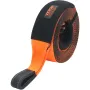 Recovery Tow Strap 4" x 30'/10.2 cm x 9.1 m, 46,500 lbs/21,099 kg Break Strength, Triple Reinforced Loop Straps, Tree Saver, Off