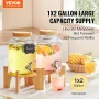 Drik dispenser, 1 gallon drik dispensere til fester, glasjuice