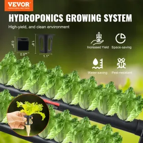 Hydroponics Growing System 36 Sites 4-Layer Hydroponic Grow Kit PVC Pipes