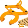 4lbs Pallet Puller Clamp Single Scissor Industrial Warehouse Forklift