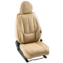 Seat Covers, Universal Car Seat Covers Front Seats, 6pcs Faux Leather Seat Cover, Full Enclosed Design, Detachable Headrest and 